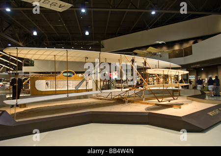 EAA Nachbildung einer 1903 Wright Brüder ersten Flugzeug Stockfoto