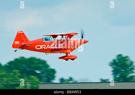 Oracle Challenger II Stunt Doppeldecker fliegen Stockfoto