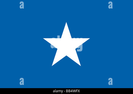 Historische Flagge der Vereinigten Staaten von Amerika. Bonnie Blue Flag wurde zuerst verwendet, um im Süden im Jahr 1861 darzustellen, und war Stockfoto