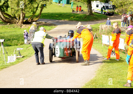 Austin 7 Ulster 2 Sitzer sport 1930 747cc Wiscombe Hill Climb 10. Mai 2009 Stockfoto