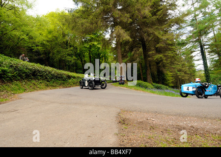 Austin 7 Ulster 2 Sitzer sport 1930 747cc Wiscombe Hill Climb 10. Mai 2009 Stockfoto