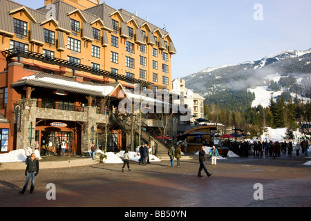 Whistler Village Host of the 2010 Vancouver Winter Olympics Whistler British Columbia Kanada Stockfoto