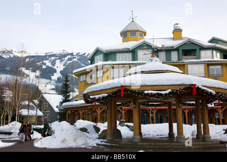 Whistler Village Host of the 2010 Vancouver Winter Olympics Whistler British Columbia Kanada Stockfoto