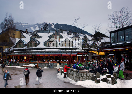 Whistler Village Host of the 2010 Vancouver Winter Olympics Whistler British Columbia Kanada Stockfoto