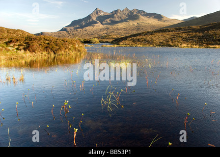 The Black Cuiliins, Sligachan, Isle of Skye, Schottland Stockfoto