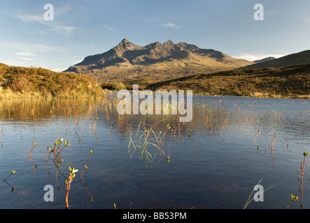 The Black Cuiliins, Sligachan, Isle of Skye, Schottland Stockfoto