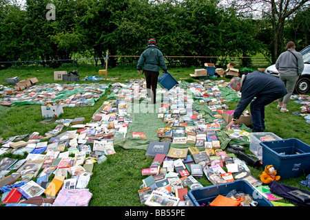 Land Carboot Messe Stockfoto