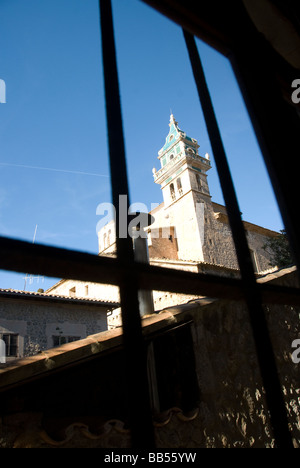 Die Cartuxa von Valldemossa, Mallorca. Residenz von Frédéric Chopin und George Sand ein Winter auf Mallorca Stockfoto