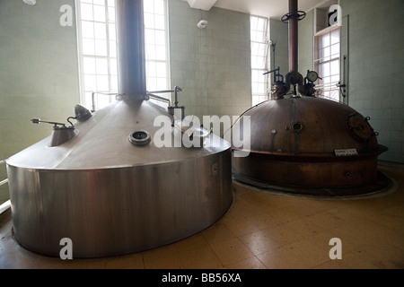 innen die Greene King Brauerei in Bury St Edmunds, Suffolk, UK Stockfoto