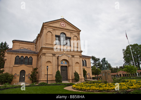 Das Hotel liegt in Washington, DC, ist Mount St. Sepulchre ein Franziskanerkloster und Kommissariat des Heiligen Landes in Amerika. Stockfoto