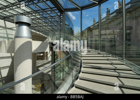Berlin Deutschland neuen Flügel des deutschen historischen Museums deutschen historischen Museum IM Pei entworfene Stockfoto