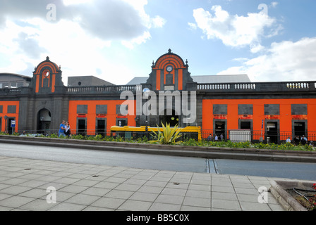 Mercado de Vegueta, Vegueta Markthalle in alten und eleganten Viertel Vegueta. CTRA Pico Viento, Las Palmas, Gran Canaria, kann Stockfoto