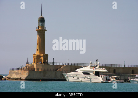 Montaza Palast Strände und Bucht Alexandria, Ägypten Stockfoto