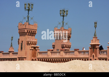 Montaza Palast Strände und Bucht Alexandria, Ägypten Stockfoto