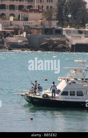 Montaza Palast Strände und Bucht Alexandria, Ägypten Stockfoto