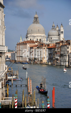 Canal Grande vom Ponte dell ' Accademia, Venedig, Provinz Venedig, Veneto Region, Italien Stockfoto