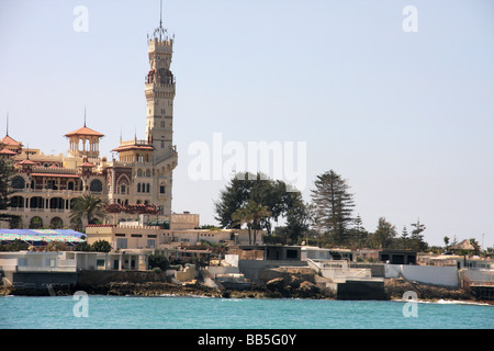 Montaza Palast Strände und Bucht Alexandria, Ägypten Stockfoto