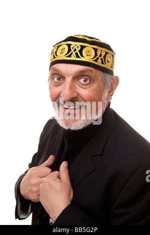 Nahen Ostens Mann glücklich Stockfoto