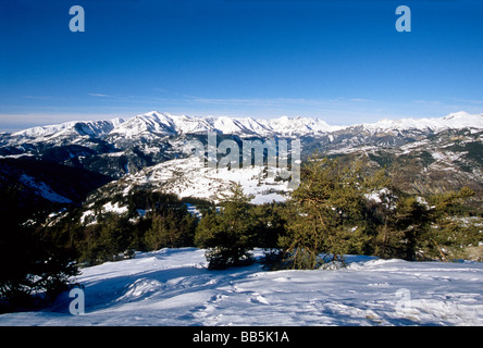 Greoliere Les Neiges Alpes-MAritimes 06 PACA Frankreich Europa Stockfoto