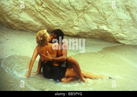 Film "Swept Away" (Travolti da un Insolito Destino nell'azzurro Mare d'agosto), ITA 1974, Regie: Lina Wertmüller, Szene-Witz Stockfoto