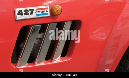 Klassische Auto Ford Cobra 427 in rot Stockfoto