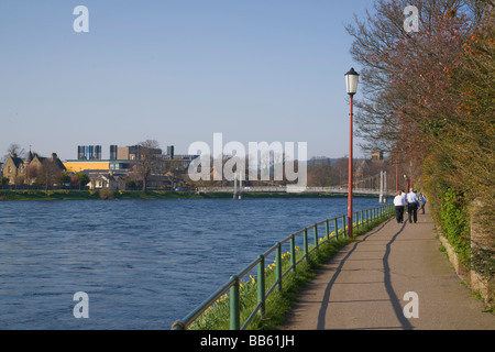 Inverness Highland Region Schottland April 2009 Stockfoto