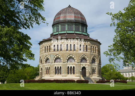 Sechzehn doppelseitige Nott Memorial Building am Union College Schenectady New York nur 16 Seiten Gebäude in der nördlichen Hemisphäre Stockfoto