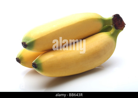 Eine Reihe von Thai Bananen Stockfoto