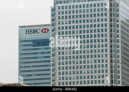HSBC Bank-zentrale Stockfoto