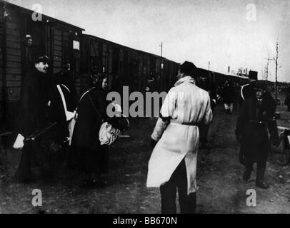 Nationalsozialismus/Nationalsozialismus, Verbrechen, Judenverfolgung, Deportation niederländischer juden, ca. 1943, Stockfoto
