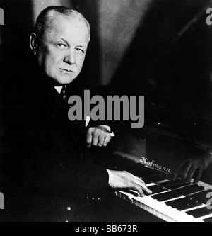 Lehar, Franz, 30.4.1870 - 24.10.1948, ungarischer Komponist, am Klavier, 1930er Jahre, Stockfoto