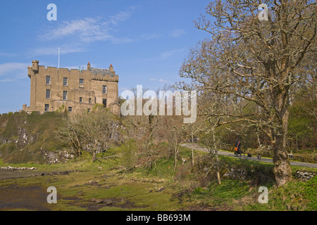 Dunvegan Castle Isle Of Skye Highland Region Schottland April 2009 Stockfoto