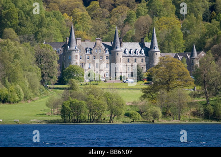 Schottland Trossachs Hotel Tigh Mor & Loch Achray Stockfoto