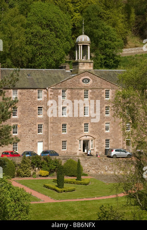 Schottland New Lanark Institutsgebäude Stockfoto