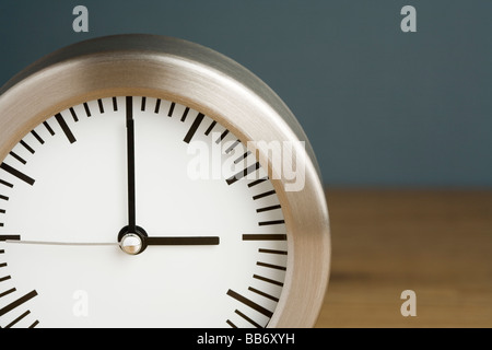 Drei o Uhr anzeigen Stockfoto