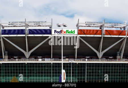 FedEx Field in Landover, Maryland, Heimat der Washington Redskins NFL Football Team. Stockfoto