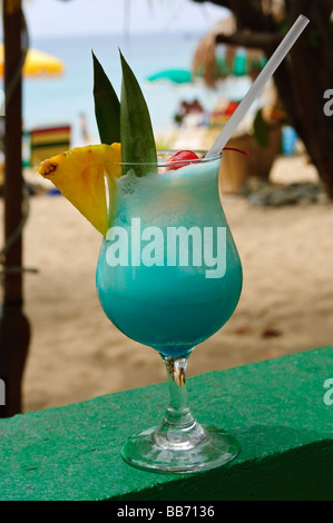 Kali Beach Bar Restaurant St. Martin St. Maarten Karibik Stockfoto