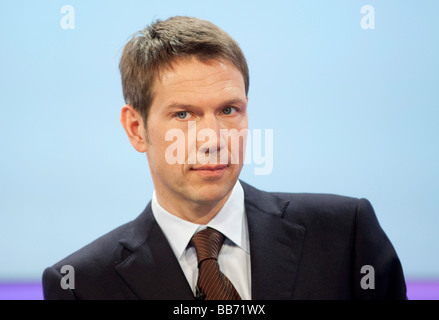 Rene OBERMANN Vorstandsvorsitzender der Deutschen Telekom AG Stockfoto