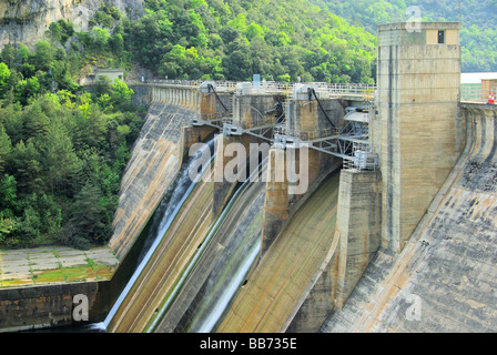 Rio Ebro Embalse de Sobron 11 Stockfoto