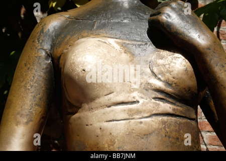 Detail einer Statue der Julia in Casa di Giuletta, Julias Haus, Drama Romeo und Julia von William Shakespeare, Verona, Venetien Stockfoto