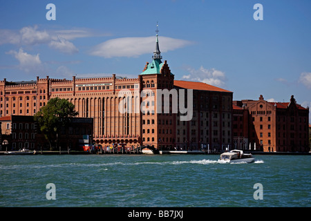 Hotel Molino Stucky, Canale della Giudecca, Venedig, Italien Stockfoto