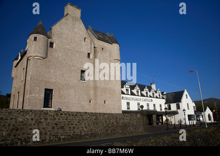 17. Jahrhundert Ballygally Castle Hotel Grafschaft Antrim Nordirland Vereinigtes Königreich Stockfoto