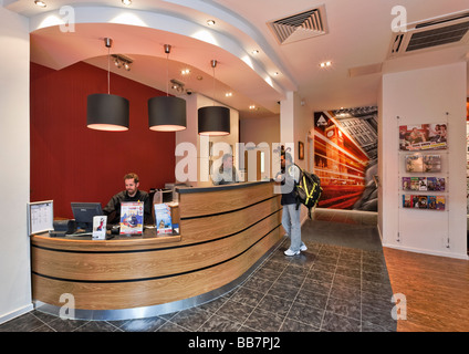 YHA Jugendherberge in St Pancras in London Stockfoto