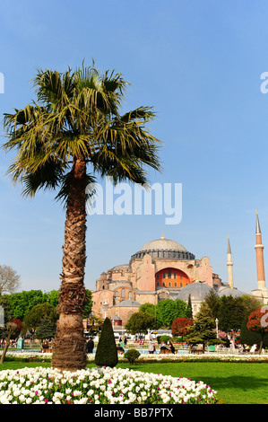 Hagia Sophia / Aya Sofya, die Kirche der Heiligen Weisheit, Istanbul, Türkei Stockfoto