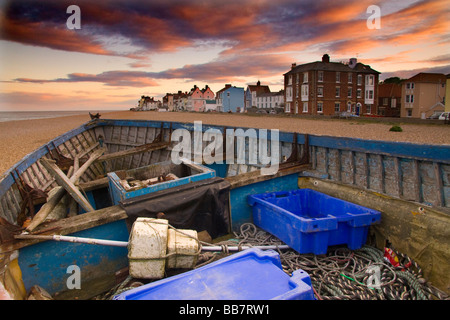 Aldeburgh Strand Stockfoto