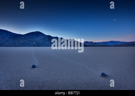 Die Rennstrecke in Death Valley Nationalpark in Kalifornien, USA Stockfoto