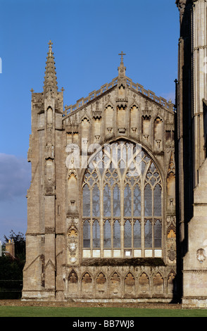 Ely Kathedrale Lady Chapel Exterieur aus Westen. Stockfoto