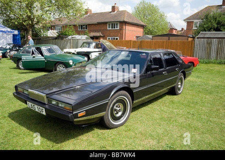 Aston Martin Lagonda Oldtimer, Wallingford Oldtimer-Rallye, Oxfordshire, Vereinigtes Königreich Stockfoto