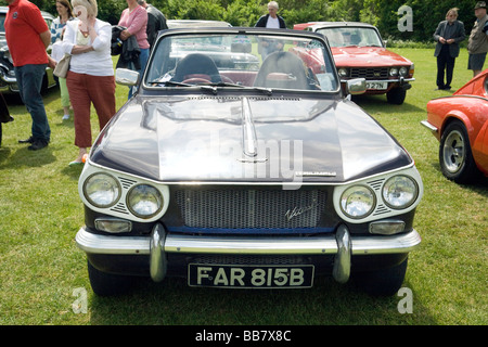 Oldtimer Triumph Vitesse in Wallingford Classic-Rallye, Oxfordshire, Vereinigtes Königreich Stockfoto