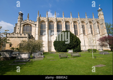 Eton College Chapel außen Berkshire England Stockfoto